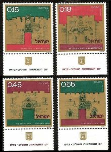 1972 Israel 552-555 ''Jerusalem'' 4,00 €