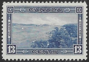 Canada 242    1938    13  cents VF  Mint NH