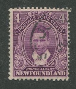 NEWFOUNDLAND #107 USED