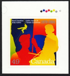 ROYAL CANADIAN ARMY CADET = MILITARY = w/ colour ID marks Canada 2004 #2025 MNH