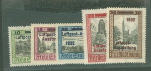 Danzig #C31-35 Unused Single (Complete Set)