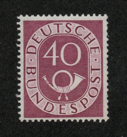 Germany Scott 680 Scarce 40pf issue Mint NH 2021 cv $26