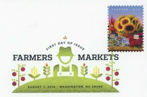 Scott 4912-4915 Farmers Market Set of 4 DCP Cancel First Day Covers