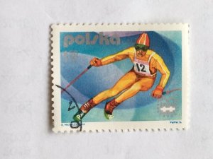 Poland–1976–Single “Sports” stamp–SC# 2139 - CTO