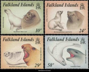 Falkland Islands Scott 461-464 Mint never hinged.