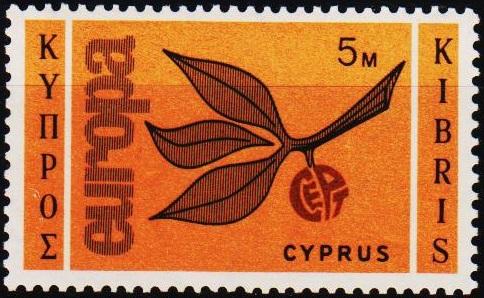 Cyprus. 1965 5m S.G.267 Mounted Mint