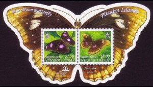 Pitcairn Blue Moon Butterfly Shaped MS 2005 MNH SG#MS687 MI#Block 39