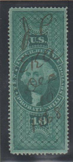 U.S. Scott #R96c Revenue Stamp - Used Single