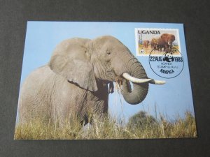 Uganda 1983 Sc 372 Post Card