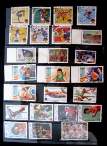WORLDWIDE - TOPICAL STAMPS - 75 BARCELONA 1992 SUMMER OLYMPICS