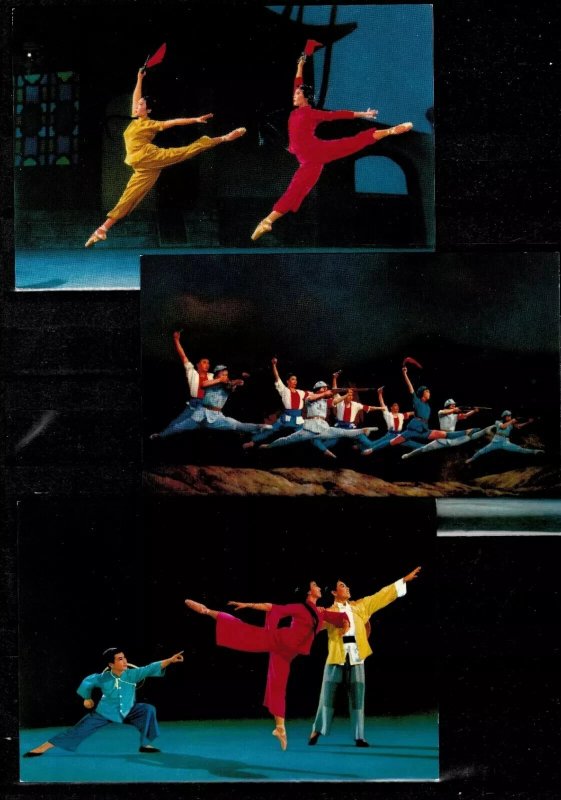 China 1971 Ballet /Revolutionary Dance Drama ☀ Complete issue / 16 Postcards