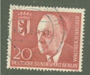 Germany Berlin; Scott 9N174; 1960; Used