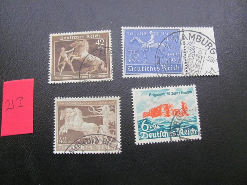 GERMANY 1939-1940 USED  SETS  VF/XF  100 EUROS (213)