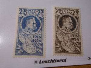 Poland  #  282-83  MH