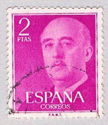 Spain 830 Used General Franco 1954 (BP24121)