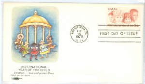 US 1772 international year of the child FDC