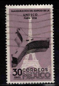 Mexico Scott 905 Used Unesco Paris 1958 stamp with similar cancels