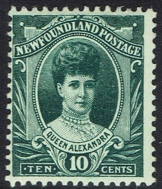 NEWFOUNDLAND 1911 CORONATION ISSUE 10C QUEEN ALEXANDRA