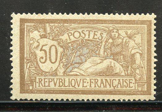 FRANCE 1900 MERSON  SCOTT#123 MINT NEVER  HINGED SCOTT  $325.00