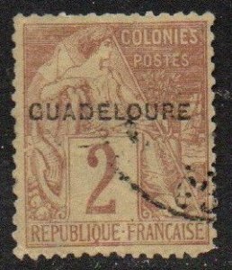 Guadeloupe Sc #15 Used