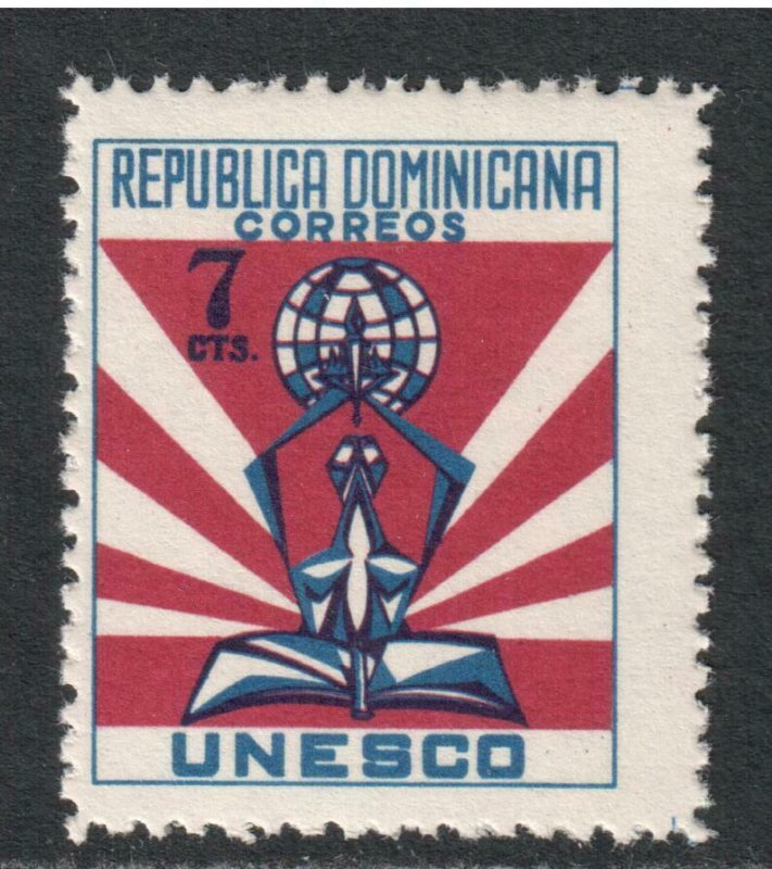 Dominican Republic # 506 , UNESCO , F-VF OG NH - I Combine S/H