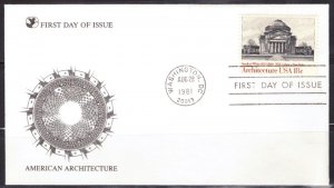 F2093   UNITED STATES   FDC # 1928      American Architecture
