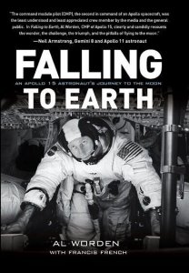 Falling to Earth written & Hand Signed by Apollo 15 Astronaut Al Worden & French