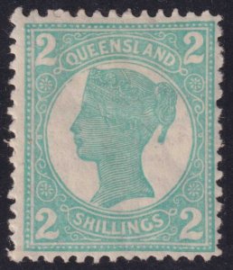 QUEENSLAND 122 MINT HINGED OG* NO FAULTS VERY FINE! - OCW