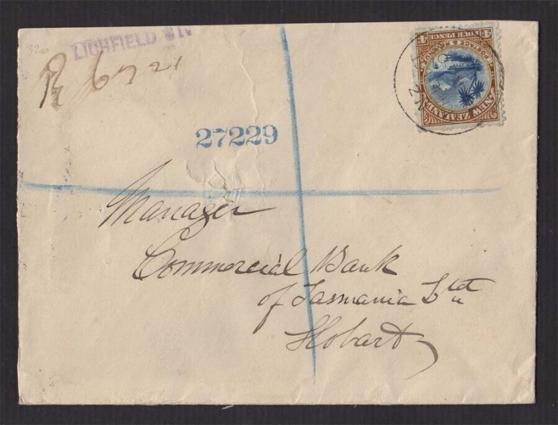 New Zealand 1903 mail - RARE