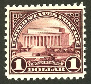 U.S. #571 MINT OG NH