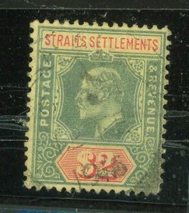 Straits Settlements #126  Single