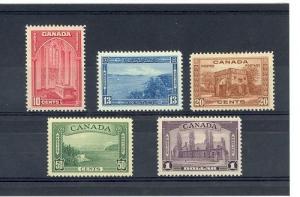 Canada Scott 241-245     [ID#429734]