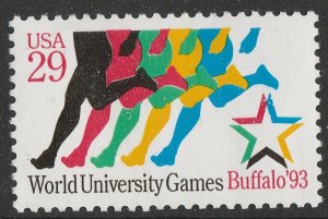 US 2748 World University Games 29c single MNH 1993