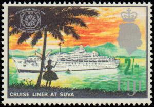 1967 Fiji #229-232, Complete Set(4), Never Hinged