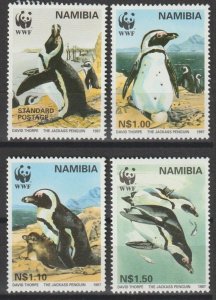 NAMIBIA 1997 WWF SG 713/6 MNH