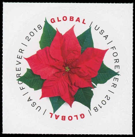 USA 5311 Mint (NH) Poinsettia (Global International $1.65)