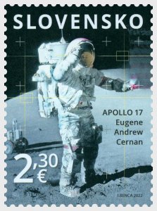2022 Slovakia Apollo 17 (Scott NA) MNH