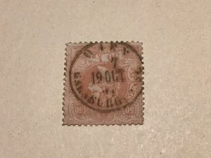 Austria 1867 50Kr used stamp A15931