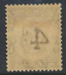 Northern Rhodesia  SG D4 1929 Postage Due   SC# J4   MH see detail and scans