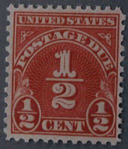 United States #J79 1/2 Cent Postage Due MNH