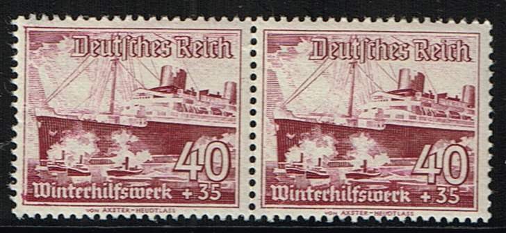 Germany 1937,Sc.#B115 MNH, Liner 'Europe' of the North German Lloyd