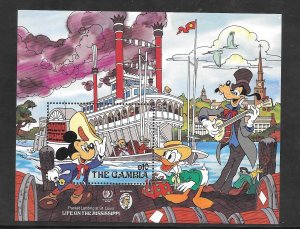 GAMBIA #568 MNH DISNEY Souvenir Sheet (12197)