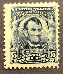 US Scott #304 VF Mint NH CV $150 / Price $75  ** FREE Shipping!!