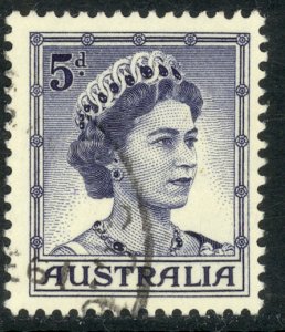 AUSTRALIA 1959-64 5d QE2 DIE I Portrait Issue Sc 319 VFU