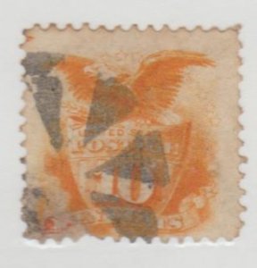 U.S. Scott #116 Eagle & Shield Stamp - Used Single
