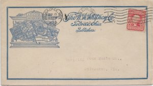 1904 Publishing Advertising Cover, Toledo, OH to Milwaukee, Wi (56577)