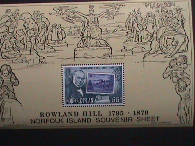 NORFOLK ISLAND-1979-SC#248a  CENTENARY OF SIR ROWLAND HILL - MNH-S/S-VERY FINE