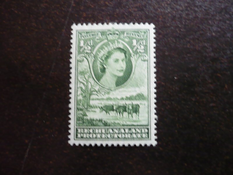 Stamps - Bechuanaland - Scott# 154 - Mint Hinged Part Set of 1 Stamp