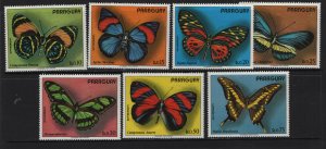 PARAGUAY    1498   MNH BUTTERFILES SINGLES