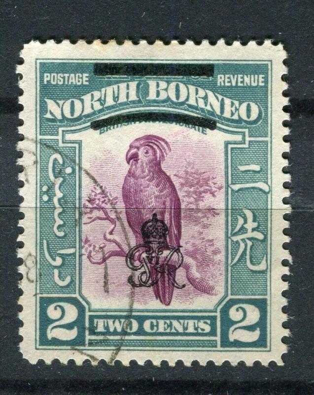 NORTH BORNEO; 1947 Crown Colony issue fine used 2c. value + Postal cancel